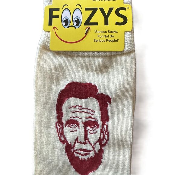 NWT Foozys Multicolor Patterned Crew Length Novelty Socks Size One Size - Picture 2 of 4